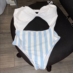 Hollister one piece open bikini